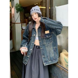 ÁO KHOÁC JEANS FORM RỘNG (KÈM VIDEO HÌNH THẬT)
