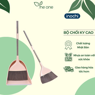 Bộ chổi ky cao Inochi nhựa PP nguyên sinh cao cấp, quét sạch bụi mịn dễ dàng vệ sinh