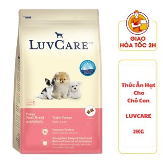 (CÓ QUÀ TẶNG) Thức Ăn Hạt LUVCARE Cho Chó Con - 2kg