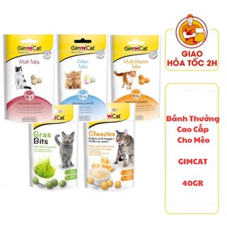 (CÓ QUÀ TẶNG) Bánh Thưởng GIMCAT EVERY DAY Cho Mèo - 40gr