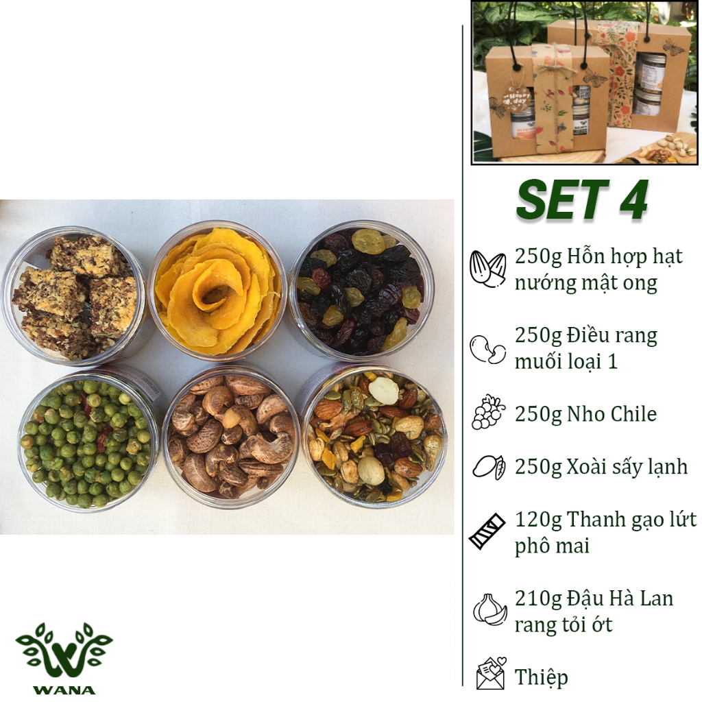 Quà 8/3 hạt dinh dưỡng mix cho mẹ, quà tặng cô giáo, quà tặng sinh nhật cho nữ, quà 8 3 cho mẹ, quà tặng 8/3