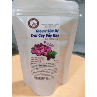 Yaourt sữa dê vị trái cây sấy thăng hoa Đông Nghi Tiền Giang  40g