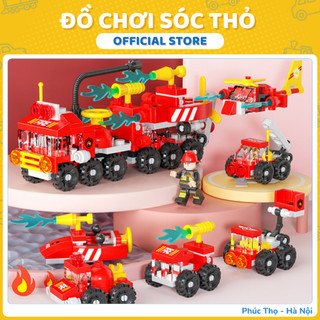 Bộ đồ chơi lắp ráp mô hình 💥 hàng loại 1 💥 lego ô tô, xe cứu hoả, xe cứu thương cỡ nhỏ