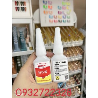Keo dán móng waloc 20ml , khô keo 15ml