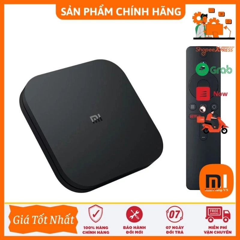 Xiaomi TV Box S 4K 2nd sử dụng giọng nói Tiếng Việt - Hàng Chính Hãng