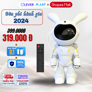 Đèn Chiếu Sao Phi Hành Gia Con Thỏ Đứng 2024, Đèn Chiếu Bầu Trời Sao Giải Ngân Hà Vũ Trụ Galaxy, Trang Trí, Decor Phòng