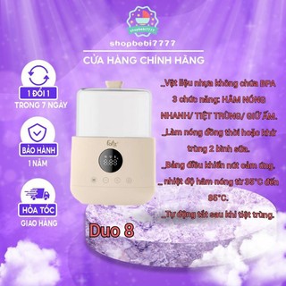 Máy hâm sữa 2 bình cổ rộng đa năng duo 8 / duo 3 Fatzbaby