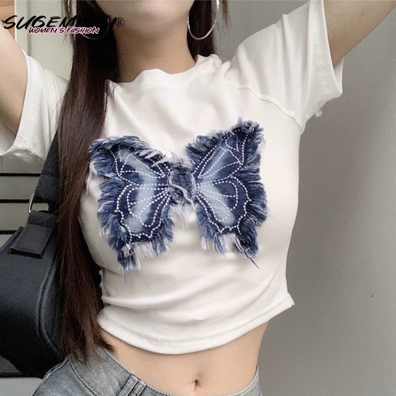Áo thun croptop cute 🧼🧼51