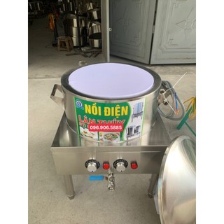 Nồi tráng bánh cuốn điện + Tặng thanh lấy bánh và vải tráng (gọi 0969065885)