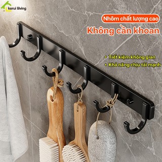 Thanh móc treo đồ PIKUP dán tường treo dụng cụ nhà bếp, thanh móc treo quần áo, thanh treo mũ nón