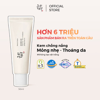 BEAUTY OF JOSEON KEM CHỐNG NẮNG MỎNG NHẸ THOÁNG DA RELIEF SUN : RICE + PROBIOTICS 50ml SPF 50+ PA++++ ​