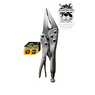 Kìm kềm bấm khóa chết đầu nhọn 9inch 230mm tolsen 10052