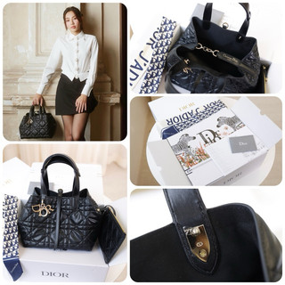 Túi di shoping sz27 kèm 1 ví cà khăn lụa fullbox nam châm
