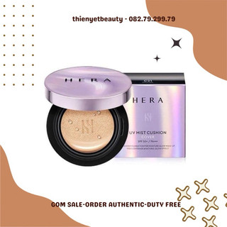 Hera tím - phấn nước uv mist cushion spf 50+ và pa+++