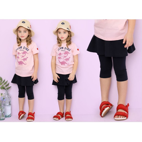 Quần váy xòe leg lửng bé gái Andi. HA4149