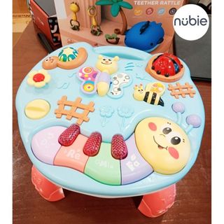 Bàn nhạc đa năng cho bé tập đứng, bàn nhạc đồ chơi đếm số, chơi nhạc với nhiều họa tiết đáng yêu, xinh xắn