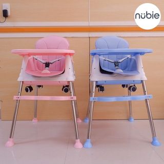 Ghế Ăn Dặm Cho Bé Có Thể Điều Chỉnh Chiều Cao Và Có Bánh Xe Tiện Dụng, Hàng Cao Cấp