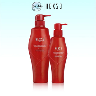 Cặp dầu gội xả Hexze Pro giảm bết tóc, dưỡng tóc mềm mượt