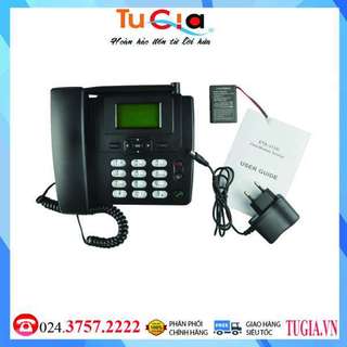 Điện thoại bàn cố định không dây dùng sim GSM TG-FWT-6588 2 SIM (dùng sim di động Vina, Mobifone, Homephone Viettel..)