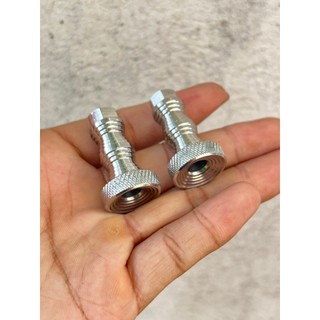Cặp ốc nòng tăng sên inox 304 CNC cao cấp gắn cho nhiều xe ya và hd