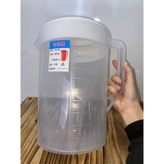 Ca nhựa 5 lít dày,có mức định lượng.(nắp)