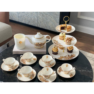 ấm chén trà sứ xương châu âu imperial