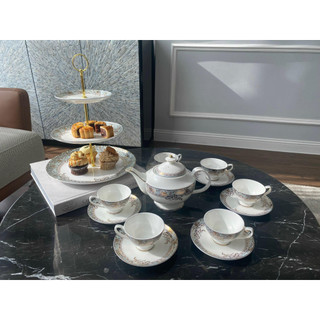 ấm chén trà sứ xương châu âu imperial