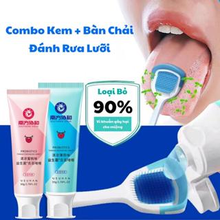 Gel Vệ Sinh Làm Sạch Lưỡi Loại Bỏ Vi Khuẩn Trong Khoang Miệng Giúp Hơi Thở Thơm Mát Tấm Thị