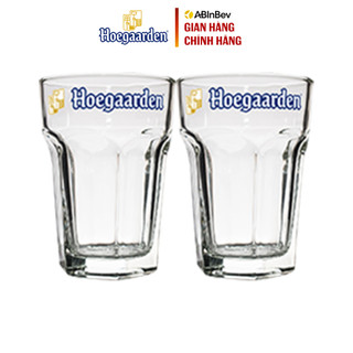  Combo 2 Ly thủy tinh cao cấp Hoegaarden 250ml