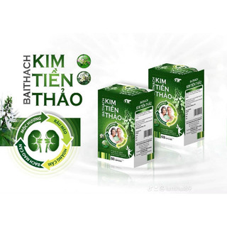 Kim tiền thảo tán sỏi, lợi mật lợi tiểu 60 viên