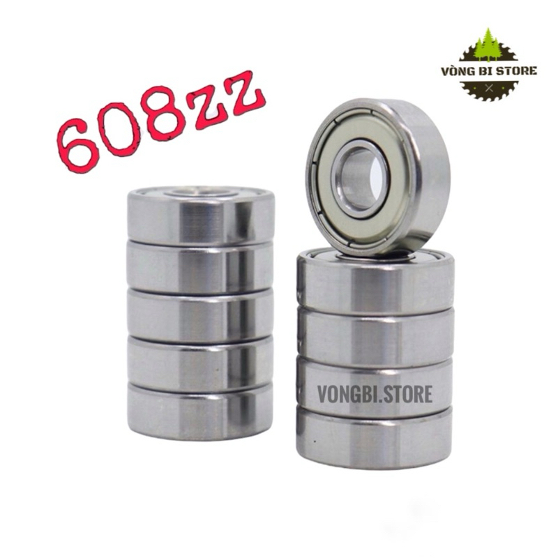 [Combo] 10 Vòng Bi Bạc Đạn 608zz/rs (8x22x7) NMB-NSK,10v Sơ Mi Nhựa V3 [ Giá rẻ sập sàn ]