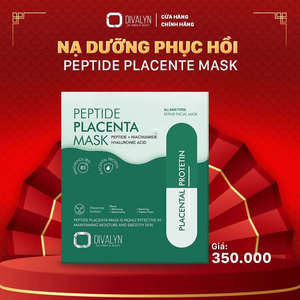 PEPTIDE PLACENTA MASK [ HÀNG ĐẸP , GIÁ RẺ ]