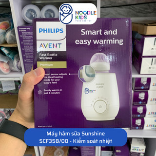 Máy hâm sữa và thức ăn philips avent - kiểm soát nhiệt độ scf358/00