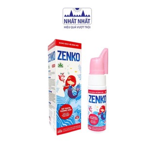 Dung dịch vệ sinh mũi kháng khuẩn Zenko Trẻ Em - Công thức nhượng quyền từ USA.