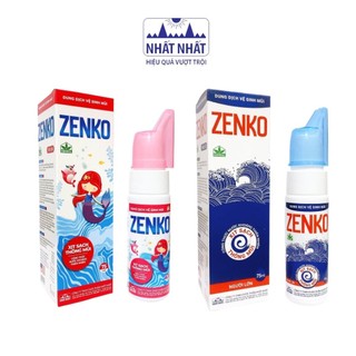 Dung dịch vệ sinh mũi kháng khuẩn Zenko - Công thức nhượng quyền từ USA.