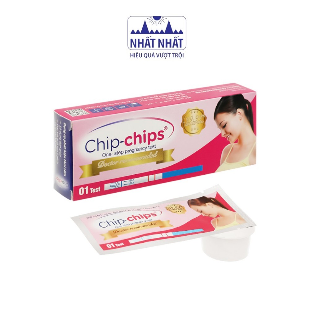 Que thử thai Chip Chip - Giao hàng kín đáo, che tên.