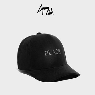 Mũ lưỡi trai màu đen logo Black Capman Club CM09