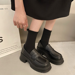 [Size 40-41-42-43] Giày lười da mềm 6cm BIG SIZE 40-41-42-43