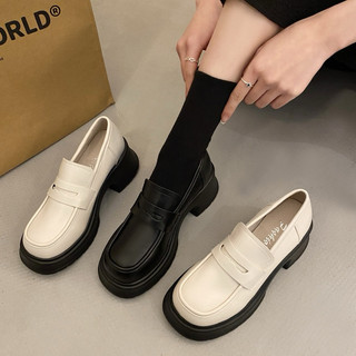 [Size 40-41-42-43] Giày lười da mềm 6cm BIG SIZE 40-41-42-43