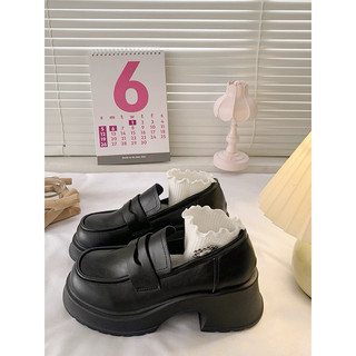 [Size 40-41-42-43] Giày lười da mềm 6cm BIG SIZE 40-41-42-43