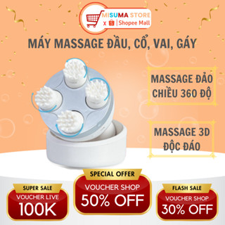 Máy Massage Đầu Cổ Vai Gáy MISUMA Massager Giải Toả Căng Thẳng, Mệt Mỏi