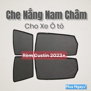 Rèm che nắng nam châm Hyundai Custin 2023 2024 rèm vải lưới dày, nam châm hút mạnh, che nắng tốt