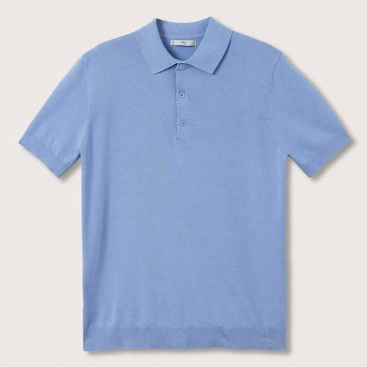 Áo polo nam Mango authentic Cotton knit size S