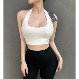 Áo yếm croptop hở lưng choàng cổ sexy