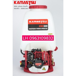 Máy xịt thuốc chạy động cơ 2 thì Bình chứa 25L kamastsu km340 đa năng