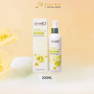 Xịt Dưỡng Tóc Collagen & Keratin Phục Hồi Tóc Hư Tổn Hương Nước Hoa KAMI 200ml