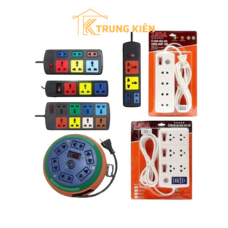Ổ cắm điện LIOA chính hãng, ổ điện có dây điện dài 3m/5m/10m công suất lên đến 3300W - Huy Tưởng