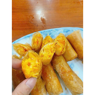 Chả giò hs sốt trứng muối hoàng kim.