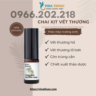 ✅ Xịt vết thương hở DR.D trị côn trùng cắn và vết thương hở
