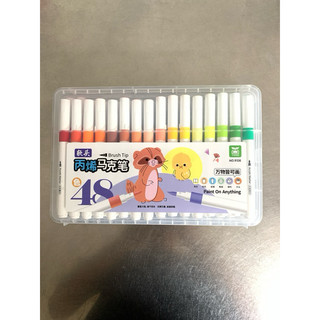 Bút màu acrylic marker 12/24/36/48/60/72/80/96 cao cấp màu sắc tươi sáng - đầu bút nhỏ # 9126